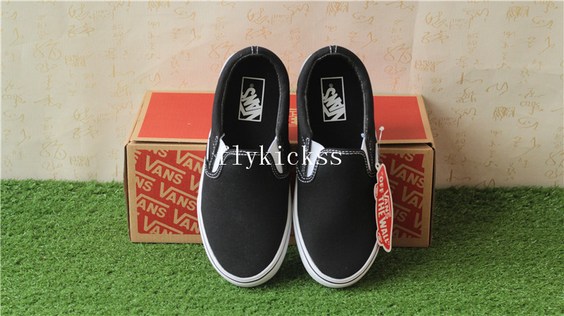 Vans Classic Slip-On Black Lazy Shoes
